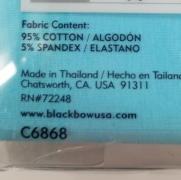 Black Bow Bikini Tagless Panty 8 Pack NWT - Picture 5 of 8